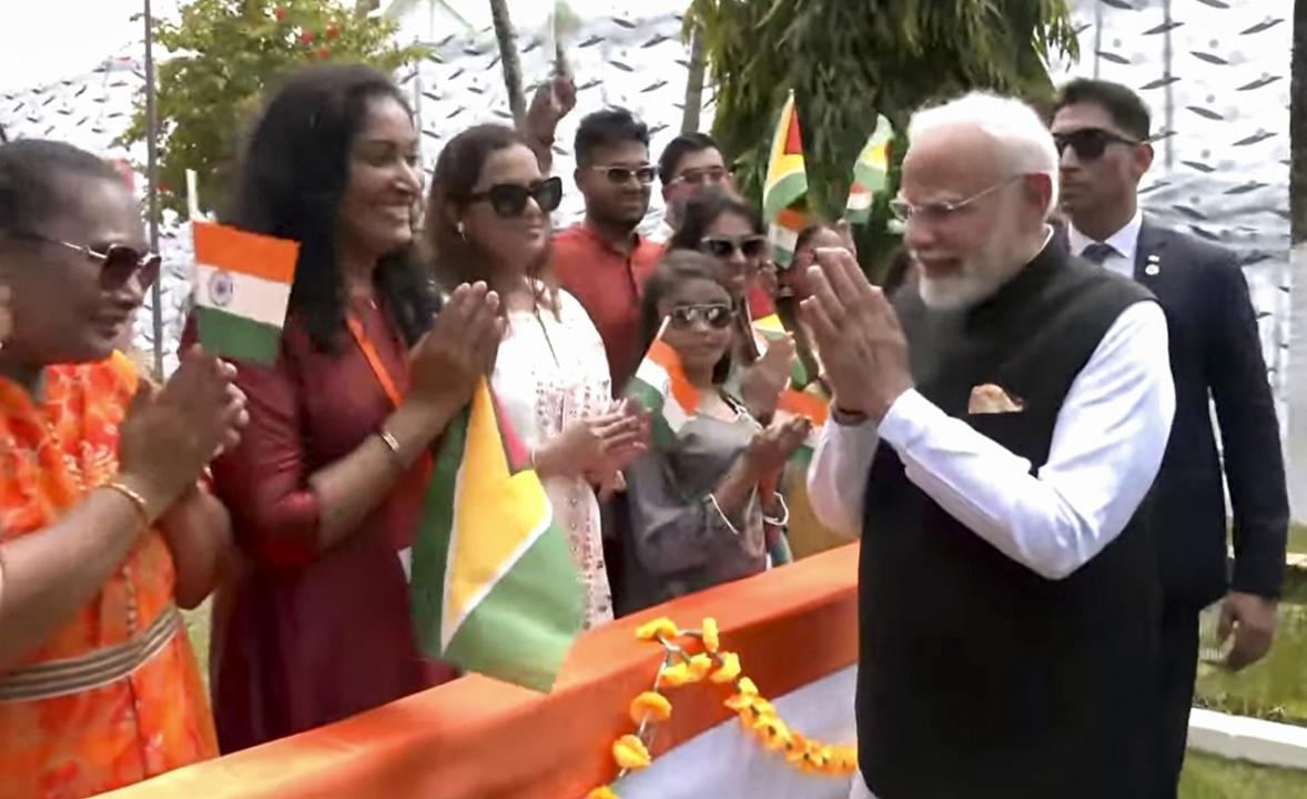 Culture, cuisine, cricket connect India, Guyana: PM Modi at community event