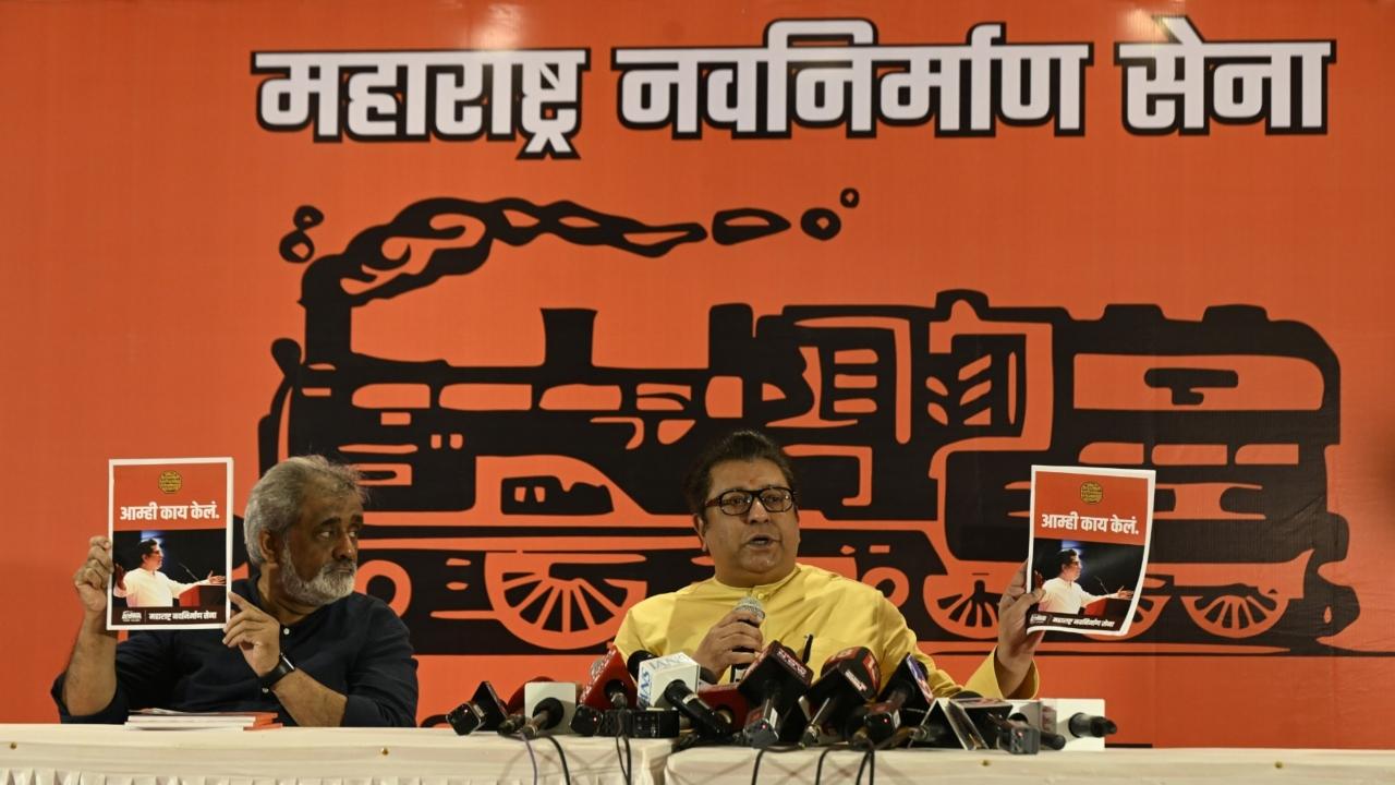 There are four sections in the MNS manifesto: Basic needs; communication, electricity, water planning, solid waste management, and environmental biodiversity; growth opportunities and the agricultural policy of the state, and Marathi identity