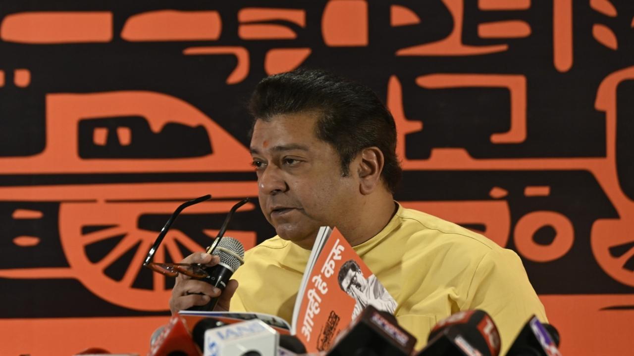 Instead, he would visit assembly segments in Mumbai and Thane to canvass for MNS candidates