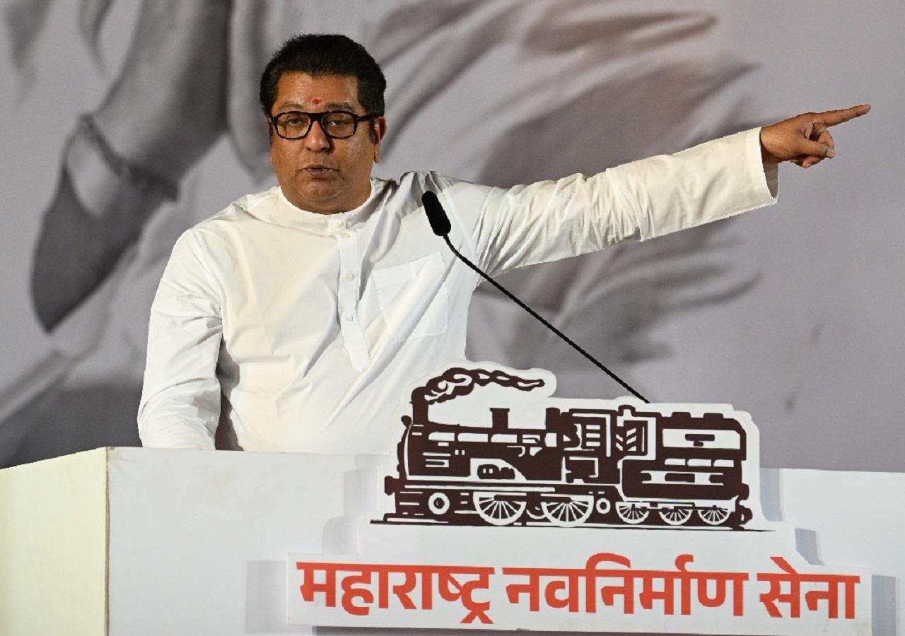 During Wednesday’s rally, Raj Thackeray notably refrained from speaking against the Mahayuti coalition