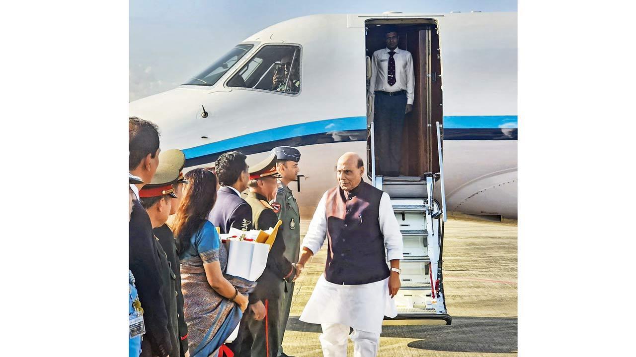 Rajnath Singh visits Laos for ASEAN defence meet
