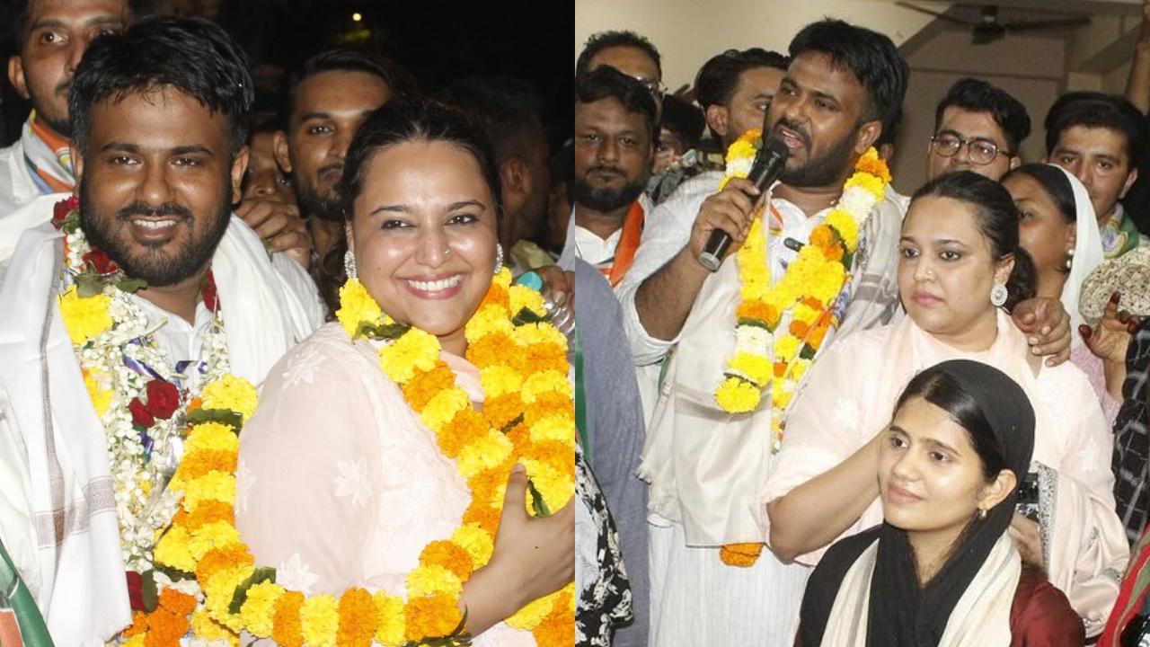 Swara Bhasker shares ‘Who is Fahad Ahmad’ as he contests for Anushakti Nagar seat in Maharashtra Elections 2024