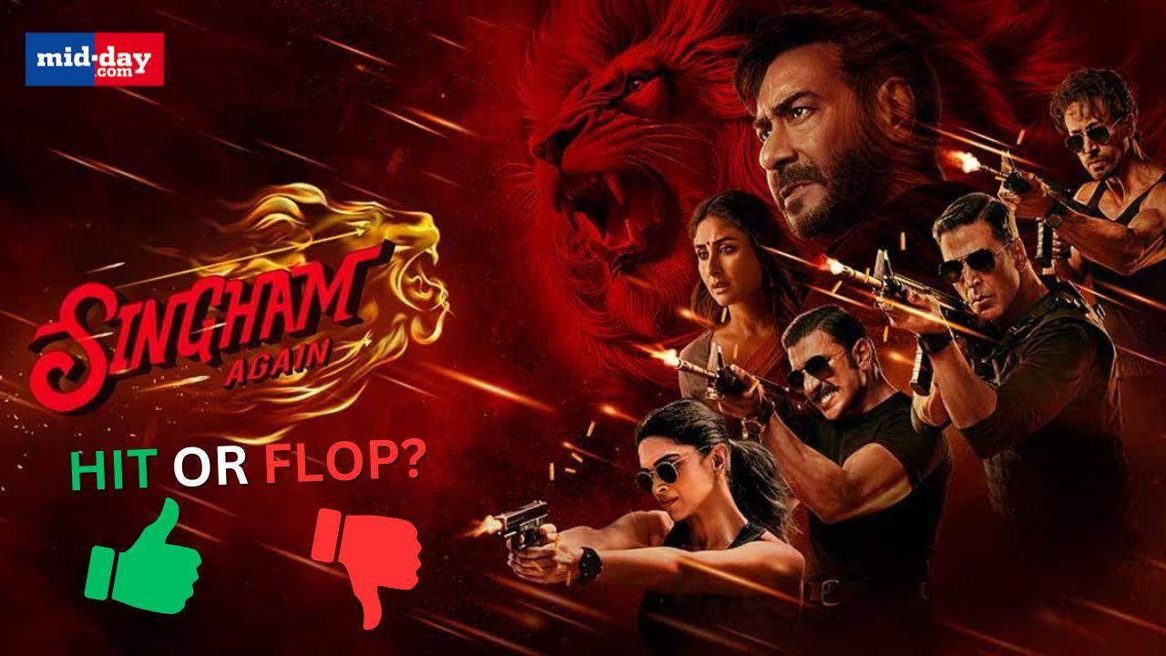 Singham Again Public Review: Audience gives verdict on Ajay, Kareena-starrer