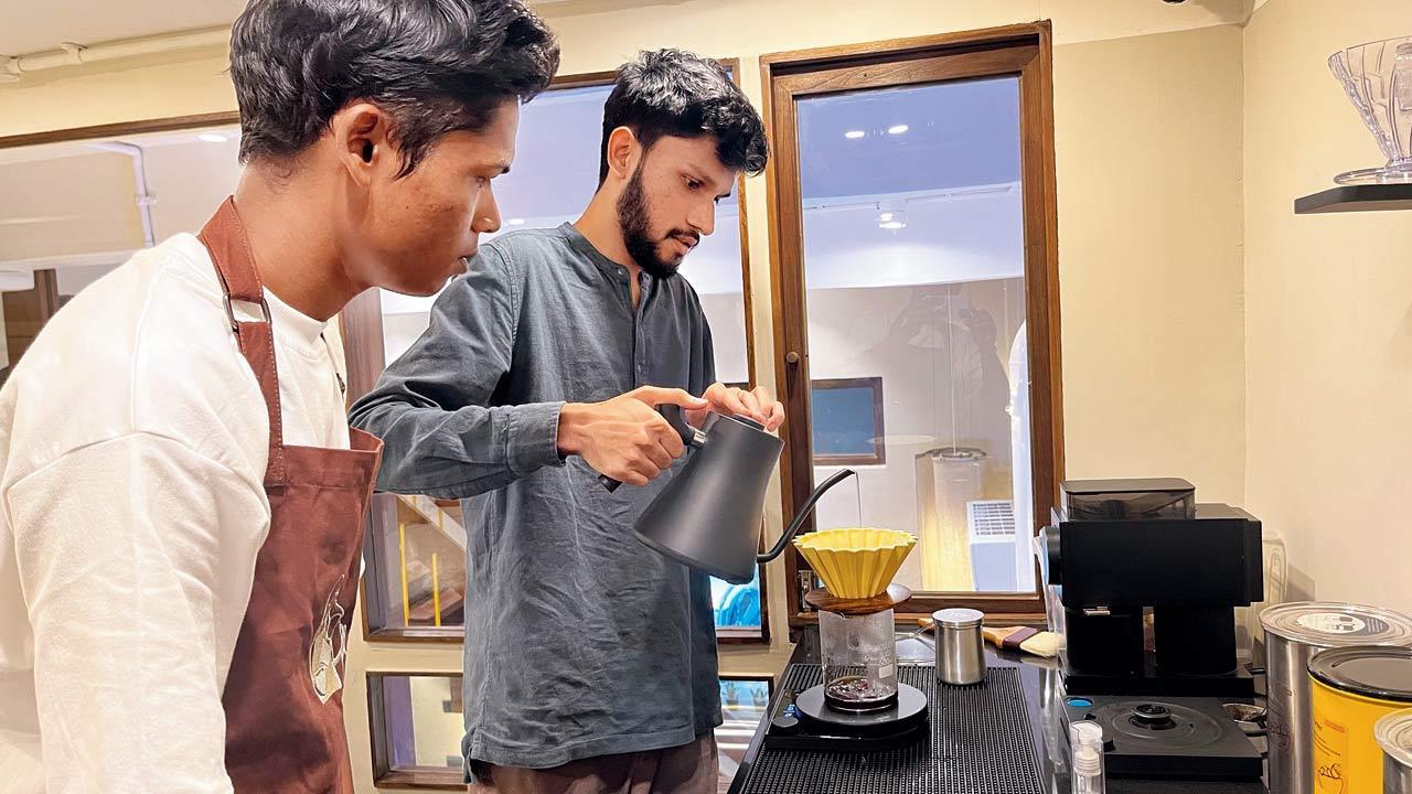 At this Worli café, brew your own coffee from bean to cup