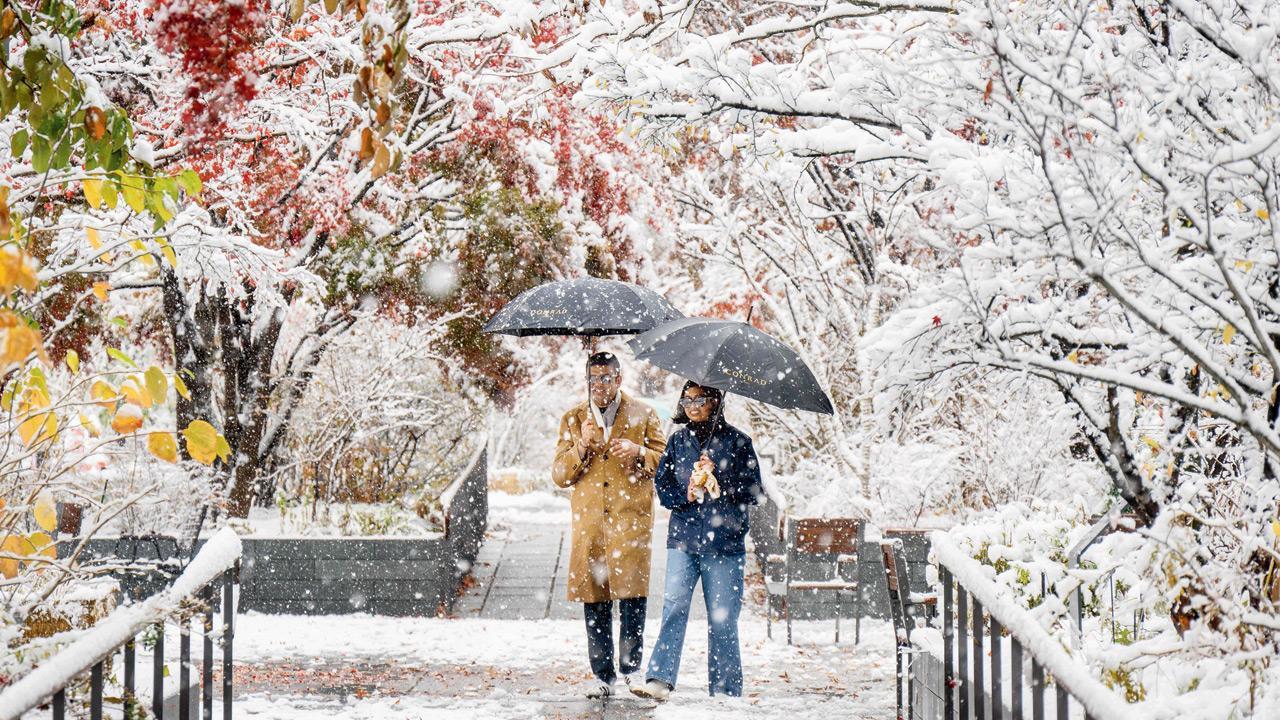 Worst November snowstorm in over 50 years lashes Seoul