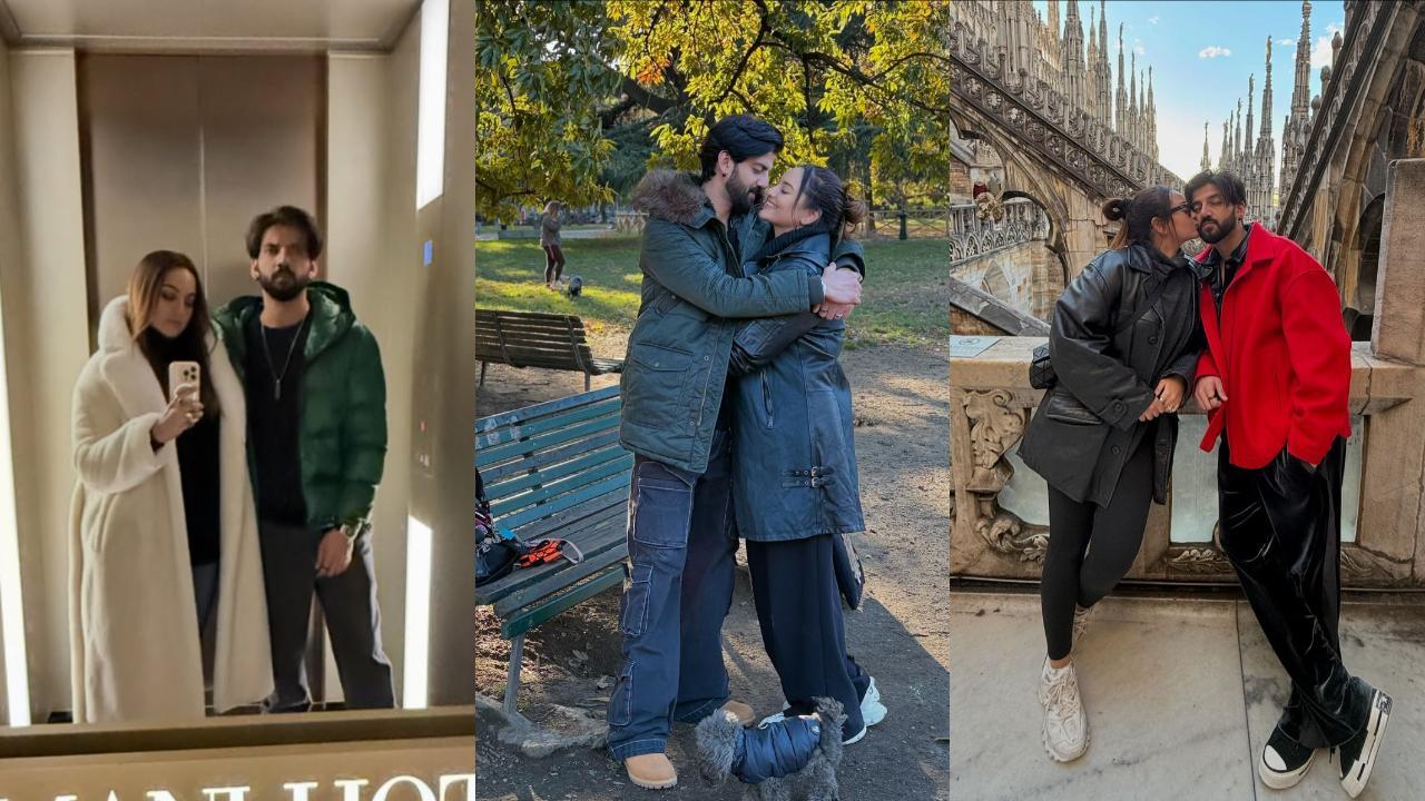 Sonakshi Sinha and Zaheer Iqbal's dreamy Italian honeymoon pictures