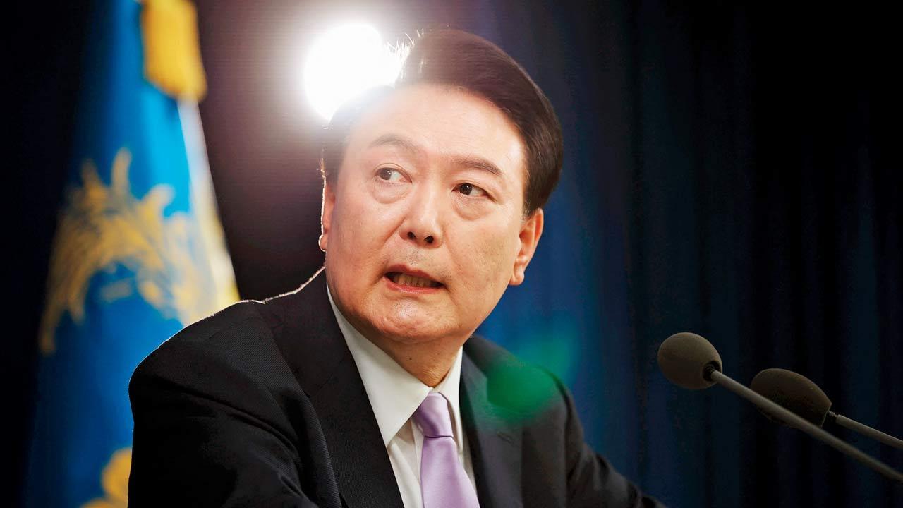 South Korea’s president denies involvement in scandal