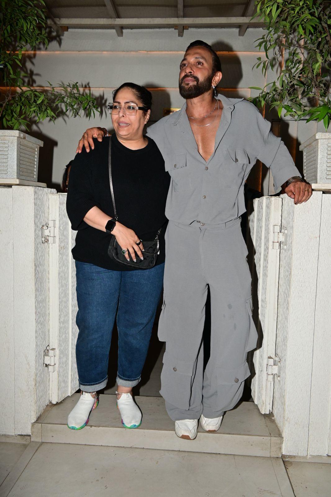 Terence Lewis and Geeta Kapur were spotted together in the city