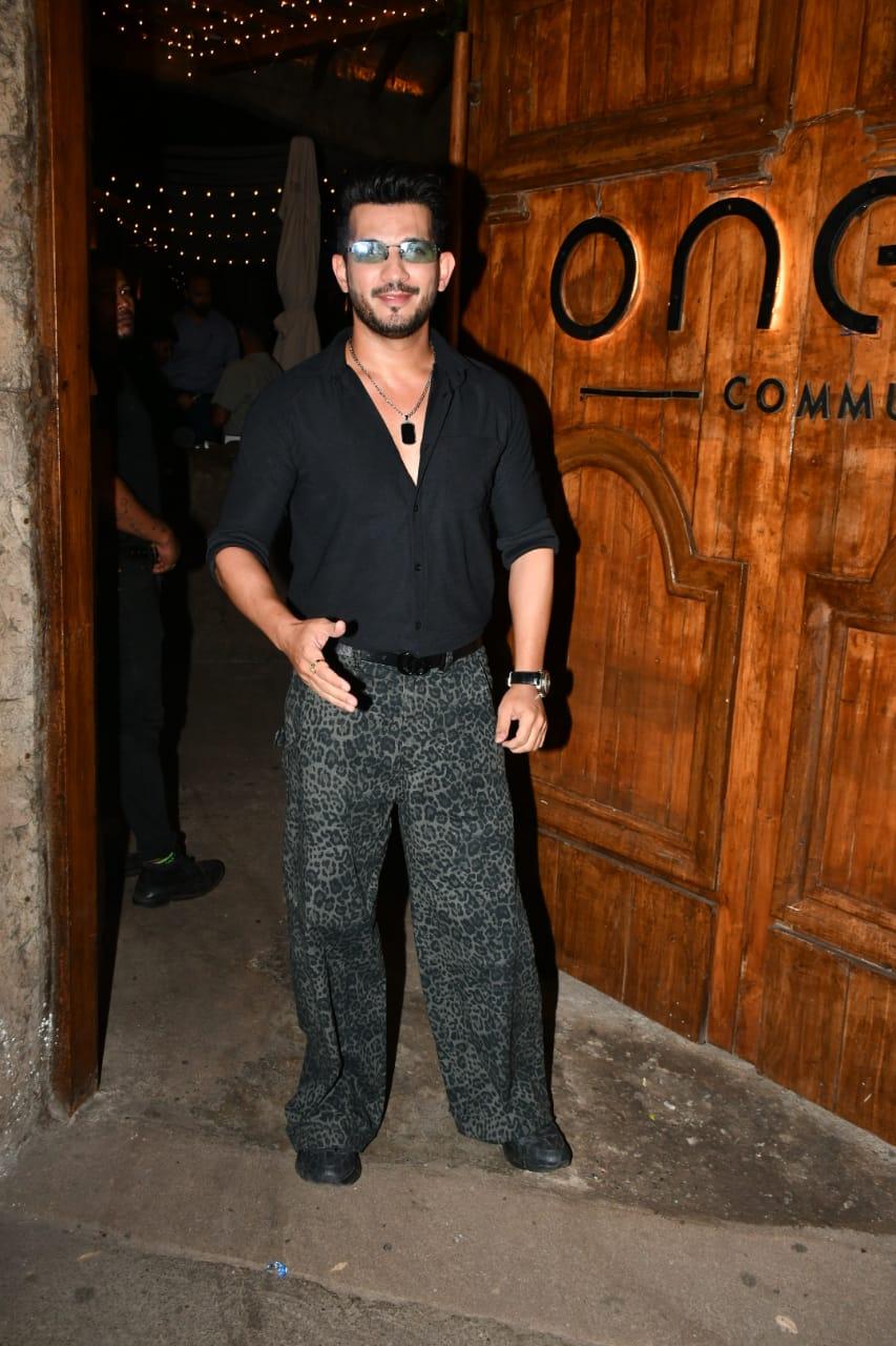 Arjun Bijlani went to attend Shalin Bhanot's birthday party at One 8 commune