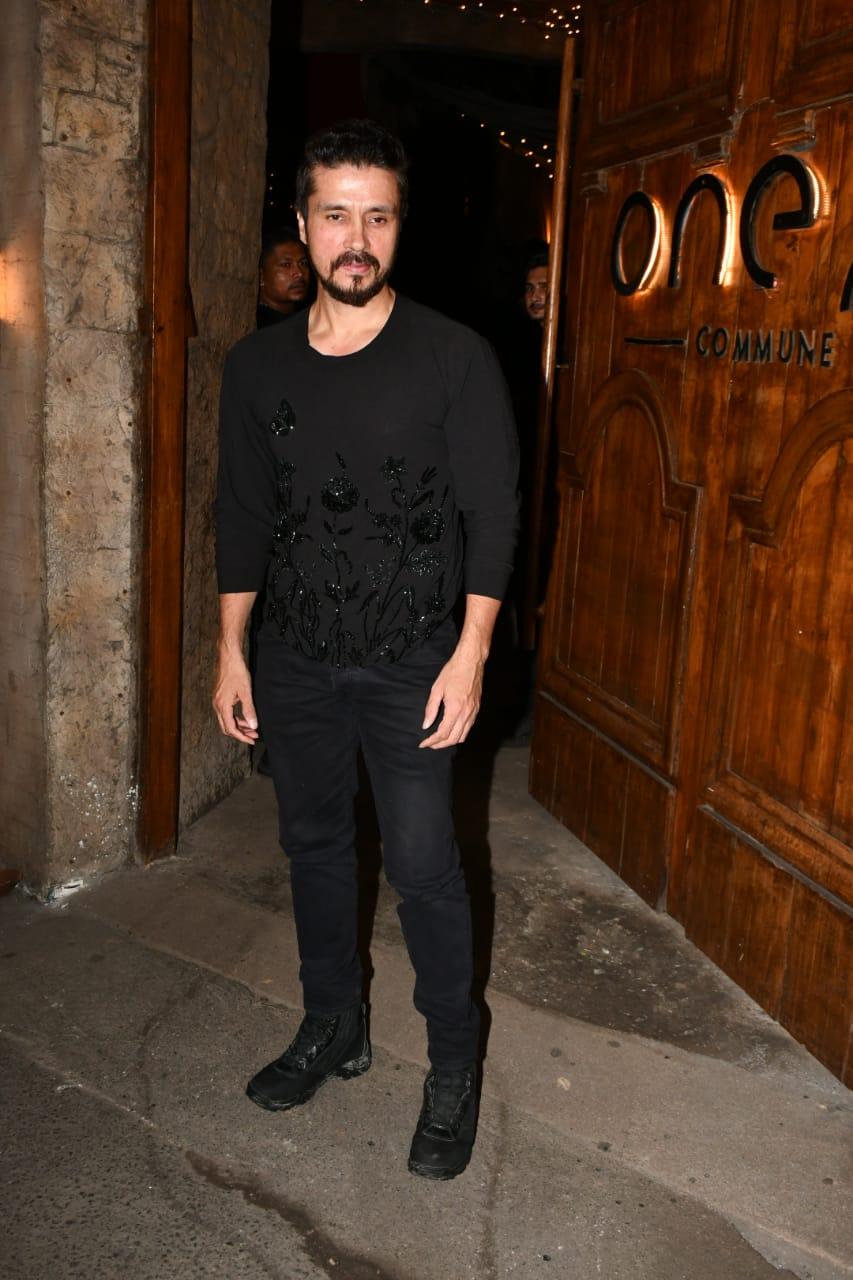 Darshan Kumar was also present at Shalin's birthday bash