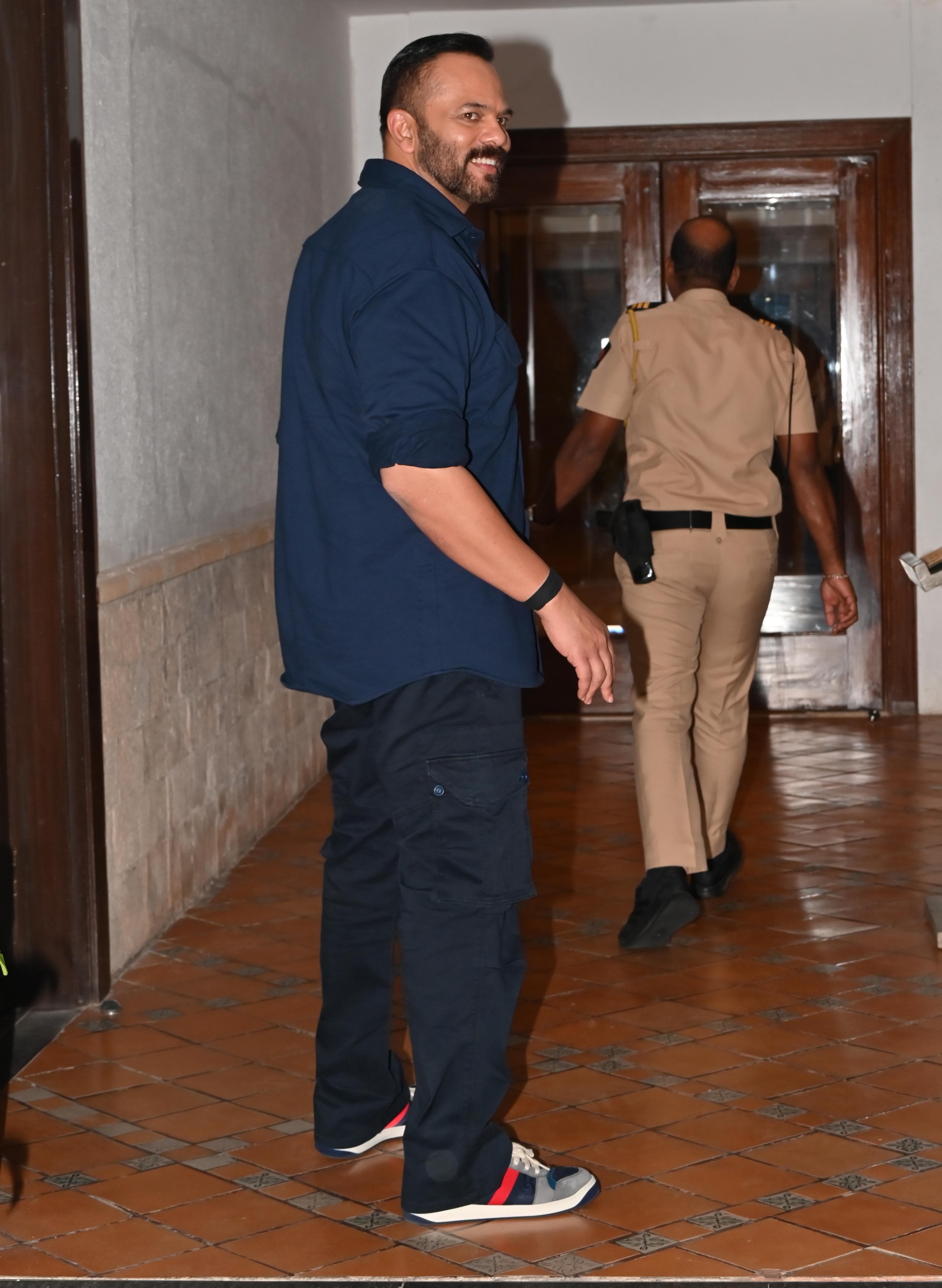     Rohit Shetty went to attend a promotional event for his recent released film