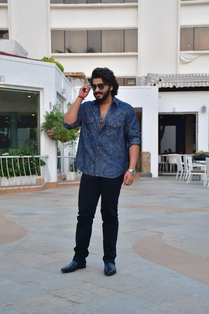 Danger Lanka aka Arjun Kapoor was spotted promoting Singham Again in the city today.