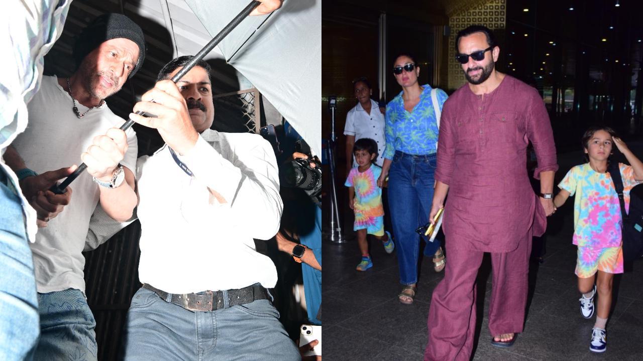 Spotted in the city: Shah Rukh Khan, Kareena Kapoor, Saif Ali Khan & others