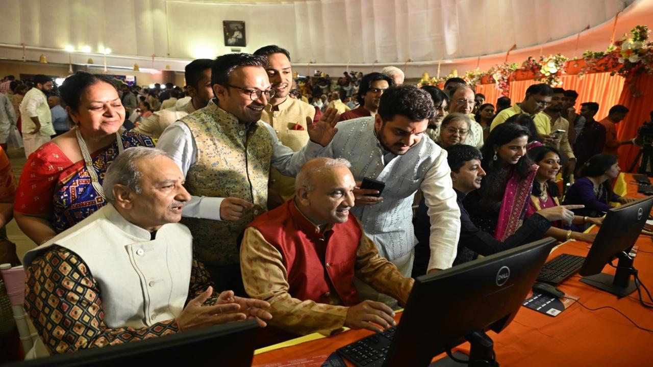 To their delight, the new Samvat 2081 started on a high note on Friday, as Sensex rose by 335.06 points, or 0.42 per cent, to settle at 79,724.12 during the special Muhurat trading session 
