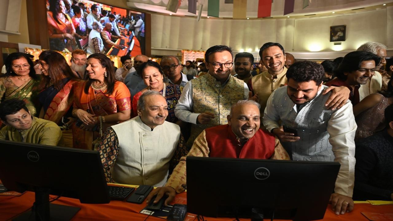 IN PHOTOS: Special Muhurat trading session brings Diwali cheer to investors