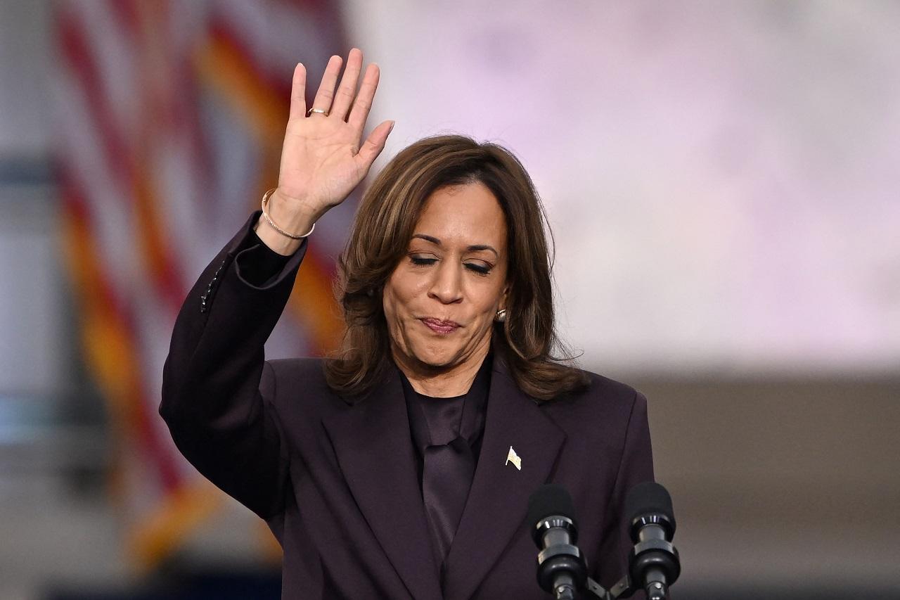 Harris also called on her supporters not to give up their fights to protect the country's foundational principles