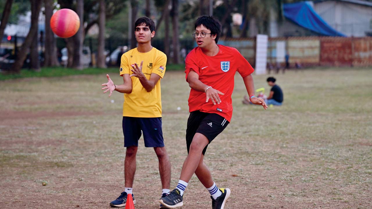 (Left) Vir Kapoor and Mihaan Gandhi are the inspiration behind the Buddy Up app. Pic/Atul Kamble