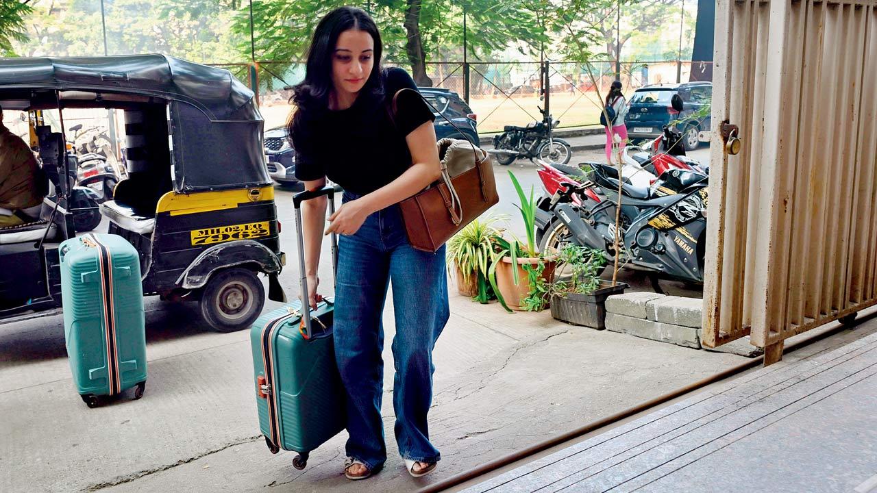 Mundhada has moved to Mumbai, to pursue an in-office job for the first time, after taking up an education loan. Pic/Satej Shinde