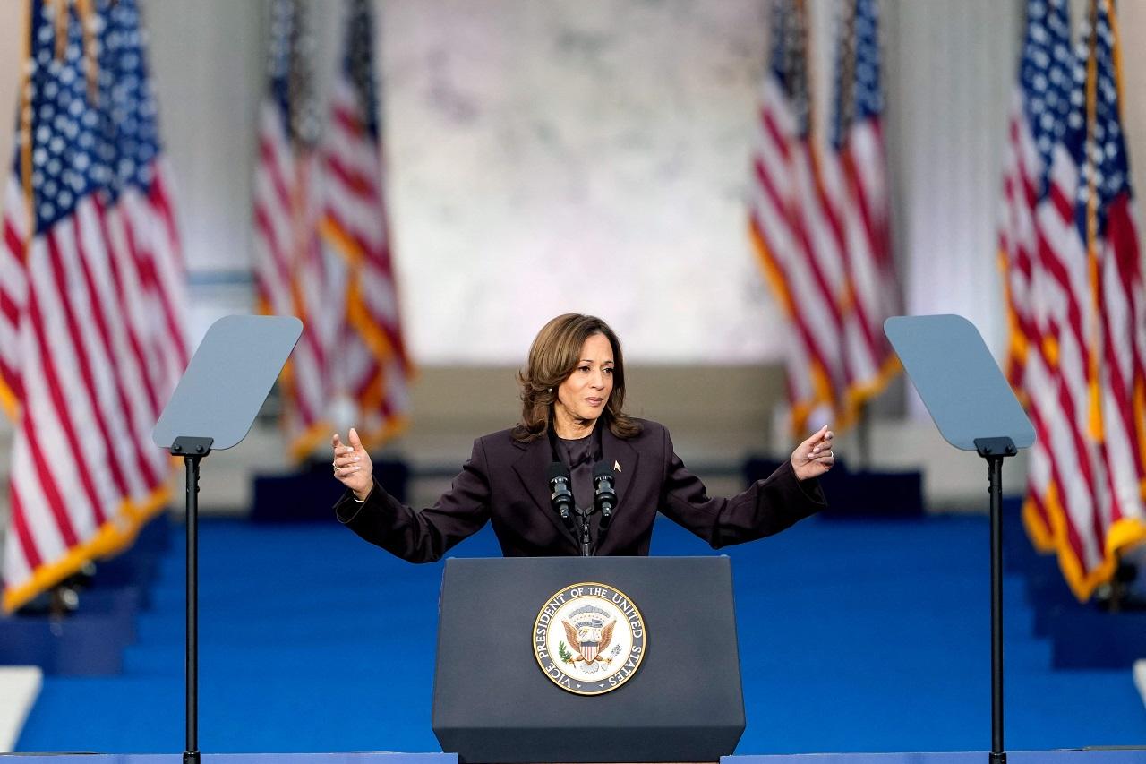 In an emotional concession speech at her alma mater Howard University, 60-year-old Harris said the 