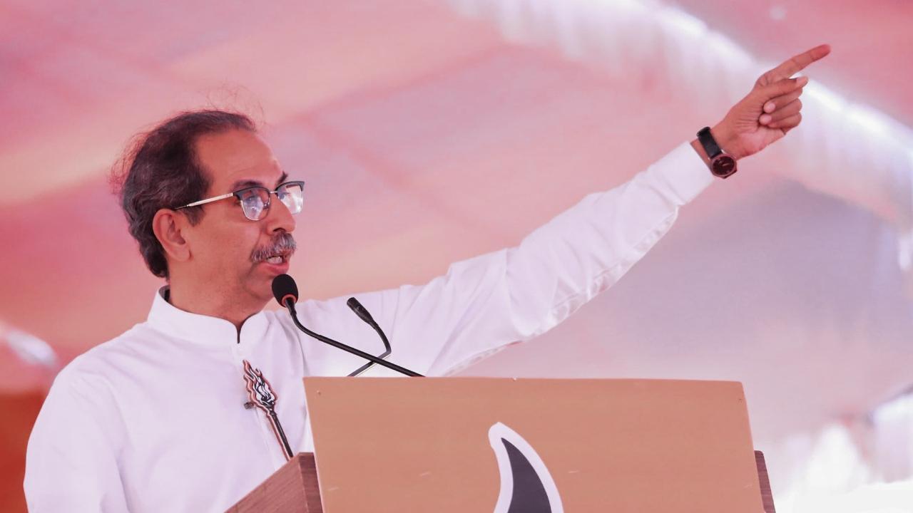 Maharashtra polls: Amid bag checking row, Uddhav Thackeray's convoy stopped at Maharashtra-Goa border check-post