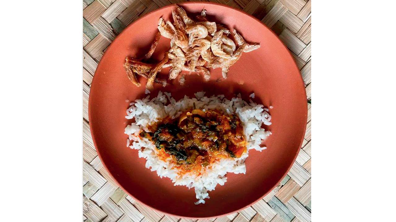 Chichavni with rice