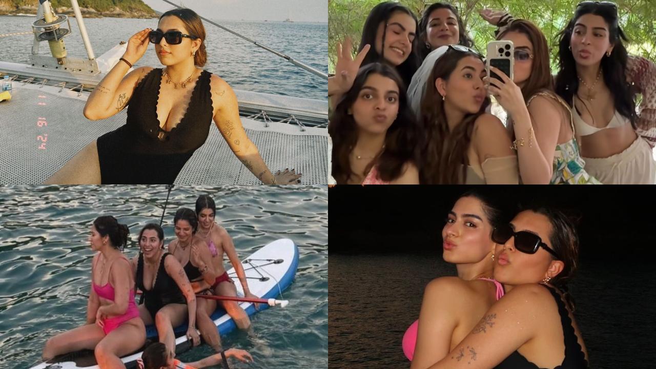 Inside Aaliyah Kashyap’s bridal shower with BFFs Khushi Kapoor, Ida Ali