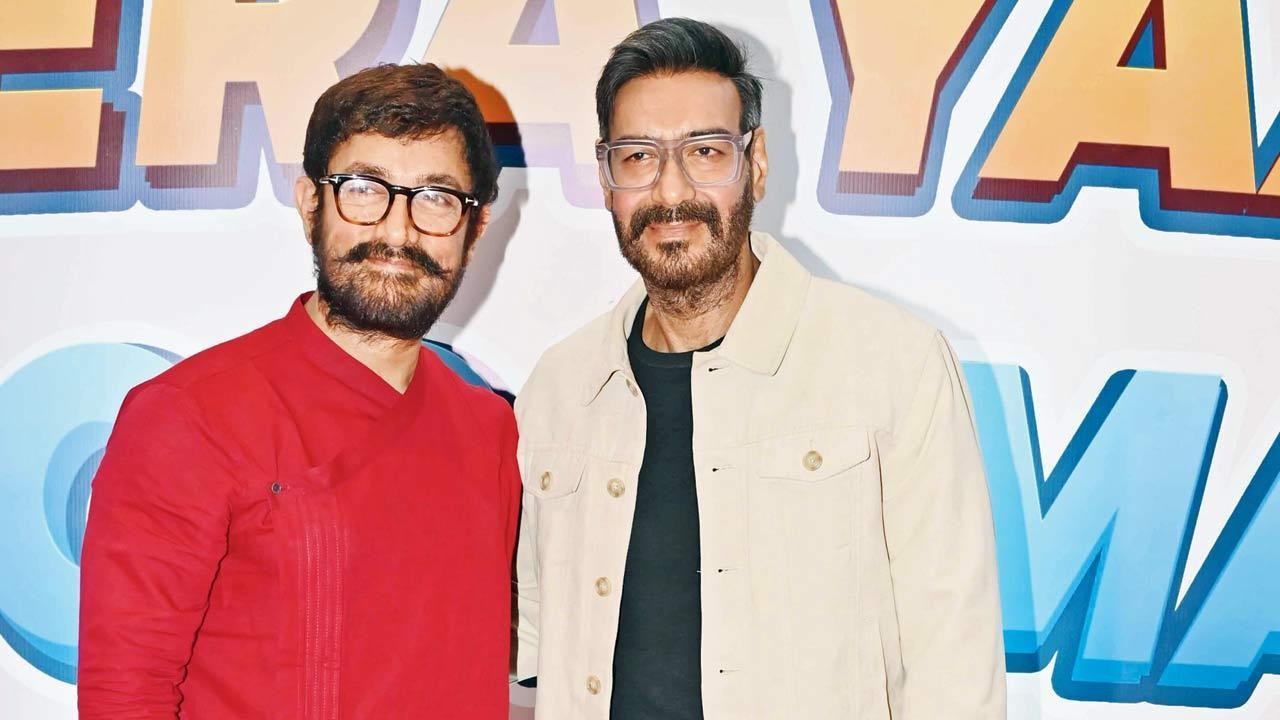 Aamir Khan and Ajay Devgn in the mood to collaborate for 'Ishq' reboot