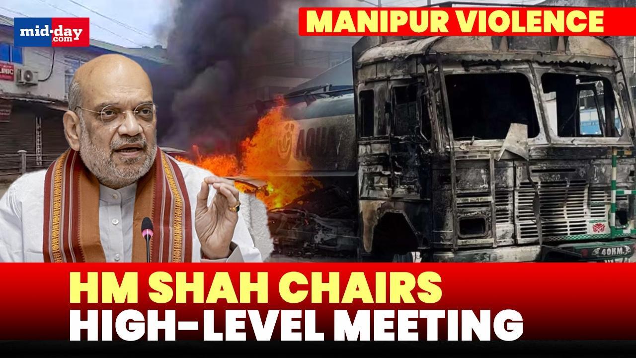 Manipur violence: HM Shah chairs high-level meeting over the ongoing tensions