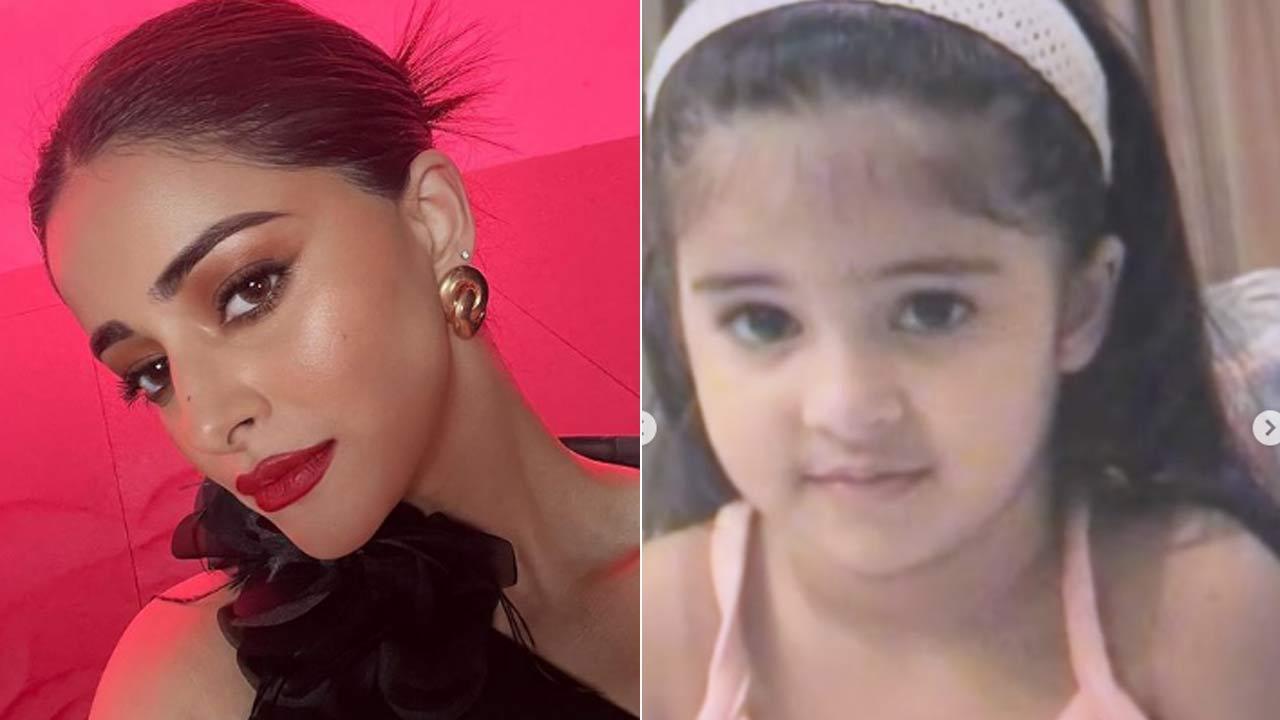 Ananya Panday shares childhood video and unseen selfies in birthday photo dump