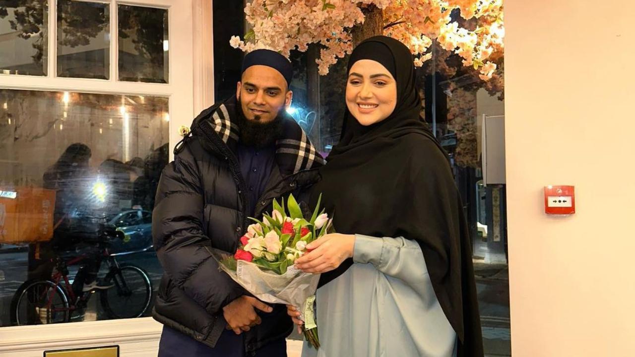 Sana Khan announces second pregnancy with husband Anad Saiyad