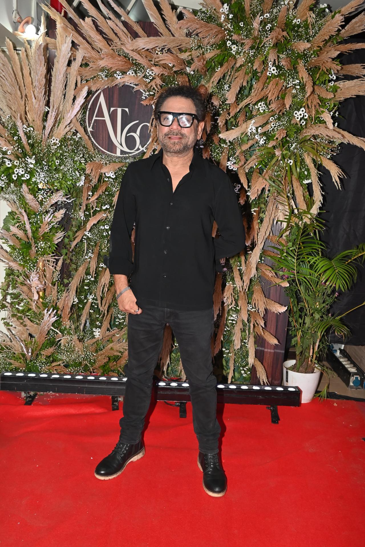 Bhool Bhulaiyaa 3 director Anees Bazmee was in attendance for the bash.
