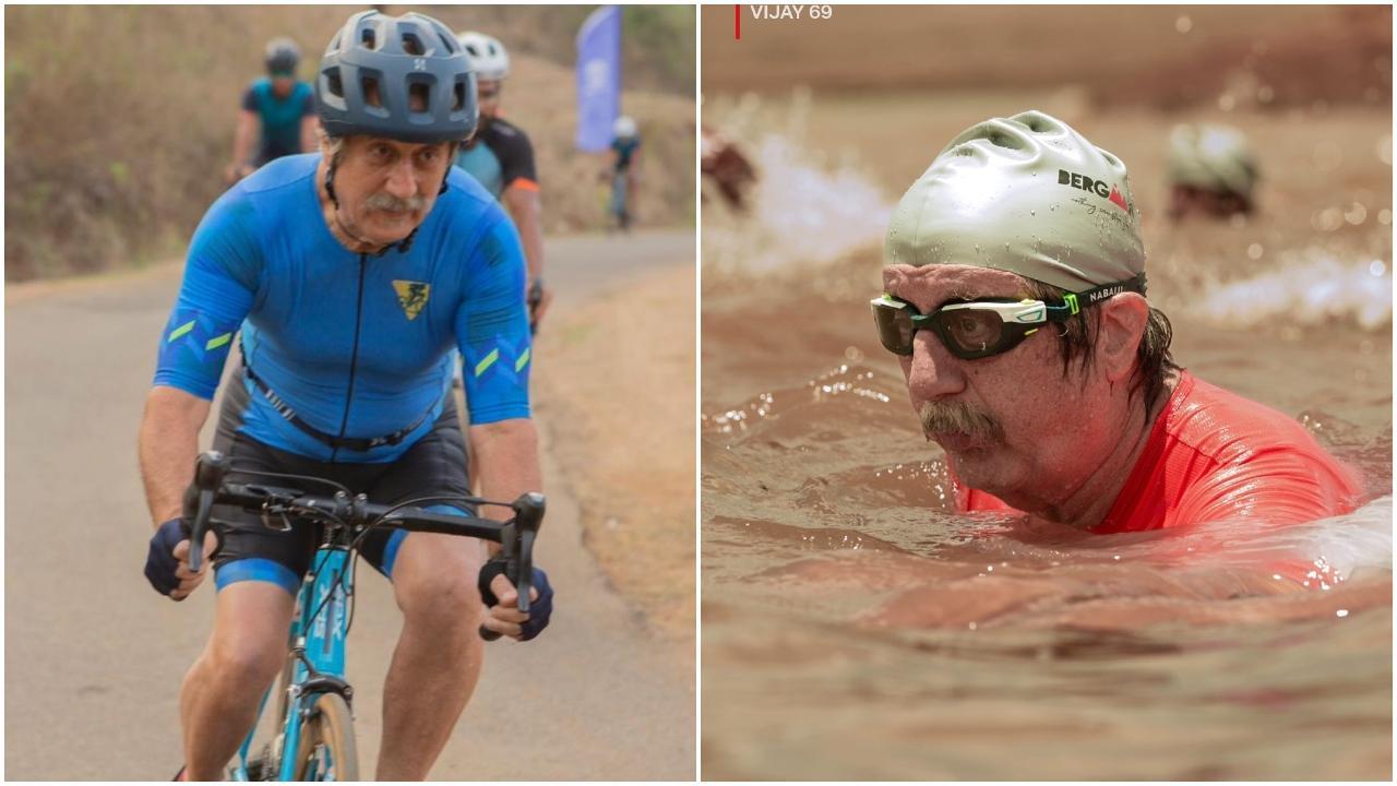 Anupam Kher plays a 69-year-old man in Vijay 69 who participates in a triathlon