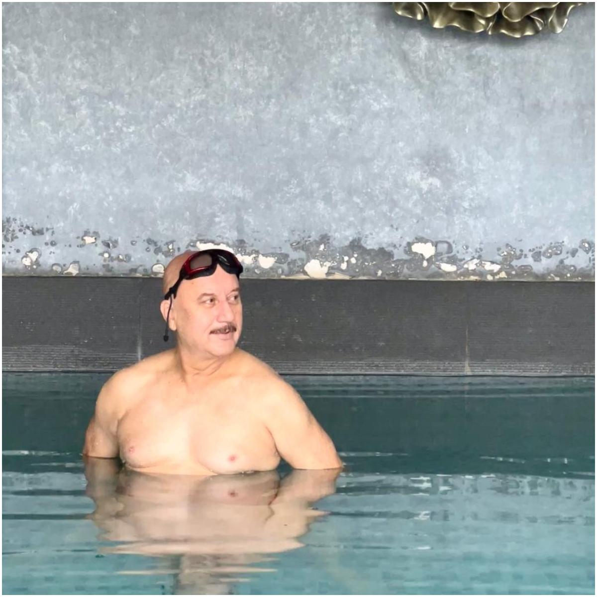 Invest in learning something new, regardless of your age. Kher had first attempted to learn swimming 42 years ago, but an untoward incident left him with a sense of water phobia. After learning the skill no at the age of 69, he finds swimming 