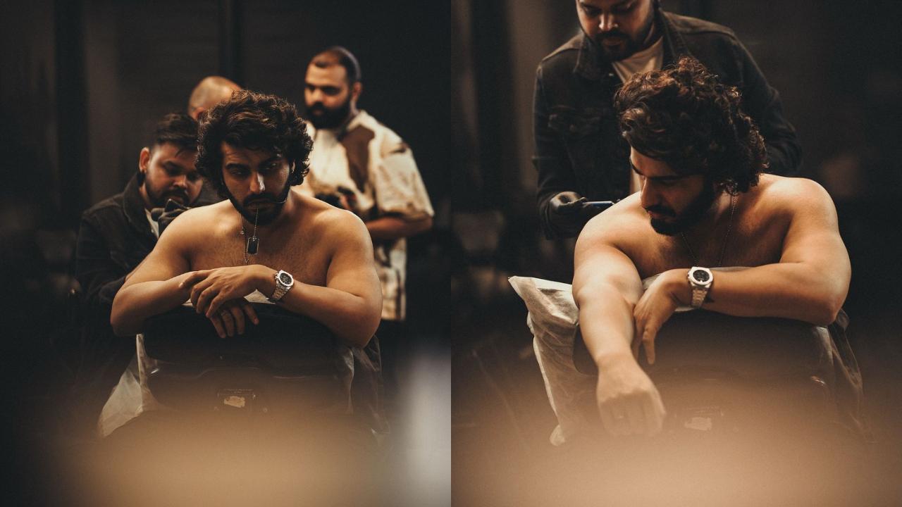 Arjun Kapoor reveals tattoo he got made on 'Singham Again' release eve, shares connection with his mother