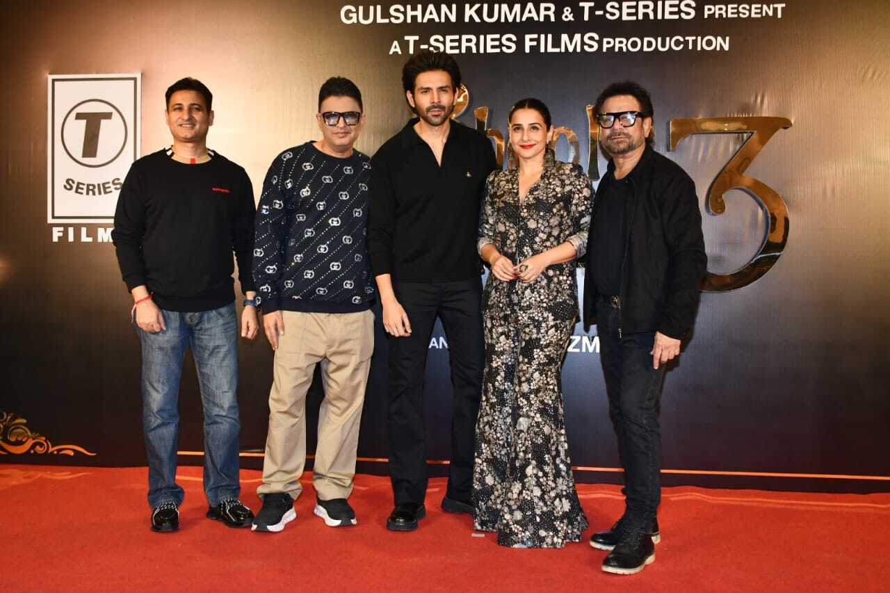 The makers of Bhool Bhulaiyaa 3 held a success bash in the city as the film continues to mint crores at the box office. 
