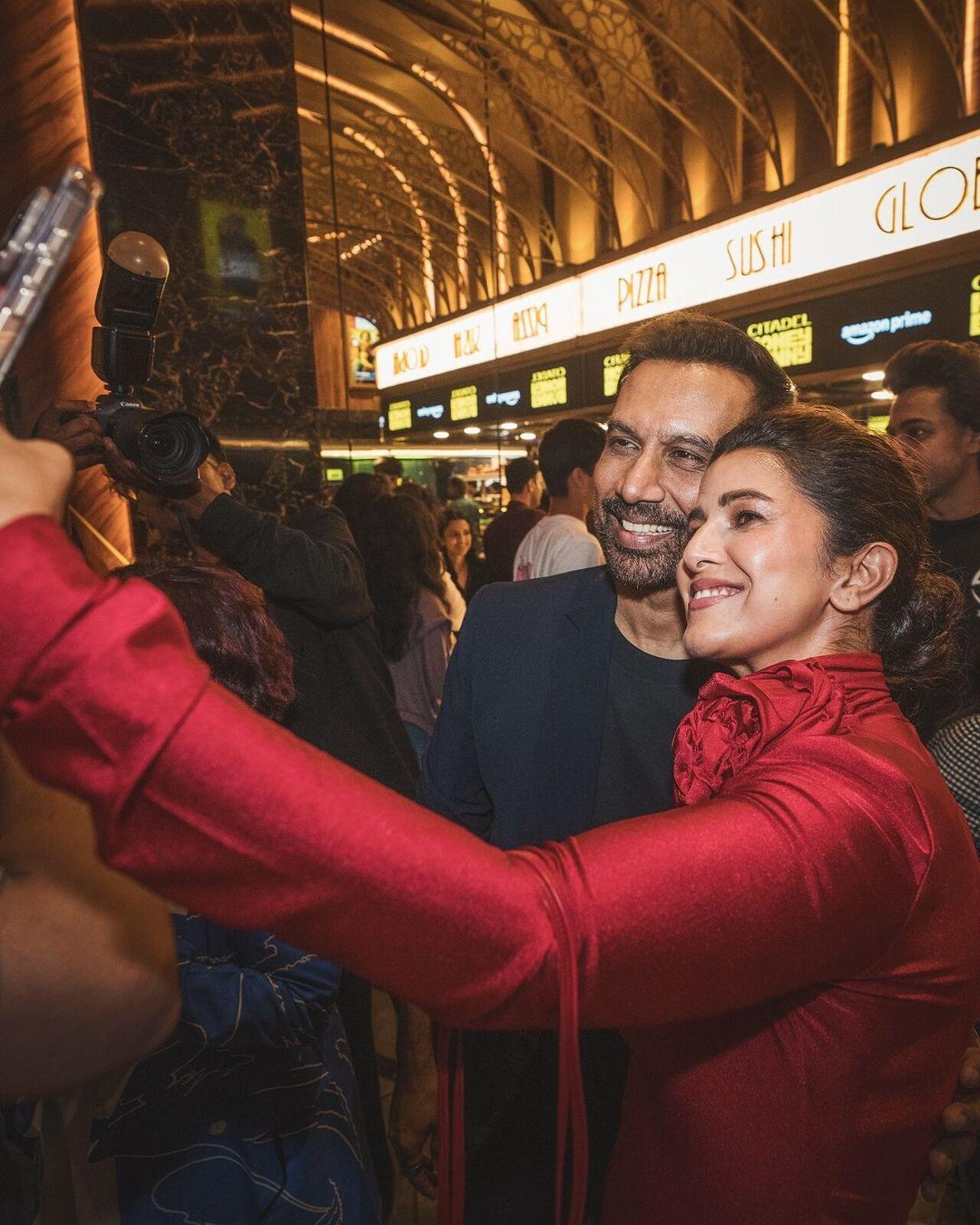 Awed by their work, Nimrat Kaur takes a selfie with Raj Nidimoru