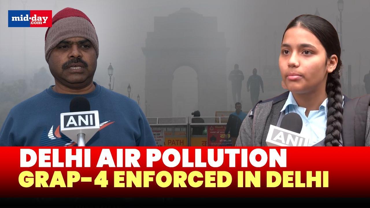 GRAP-4 enforced in Delhi as the AQI worsens - Watch video