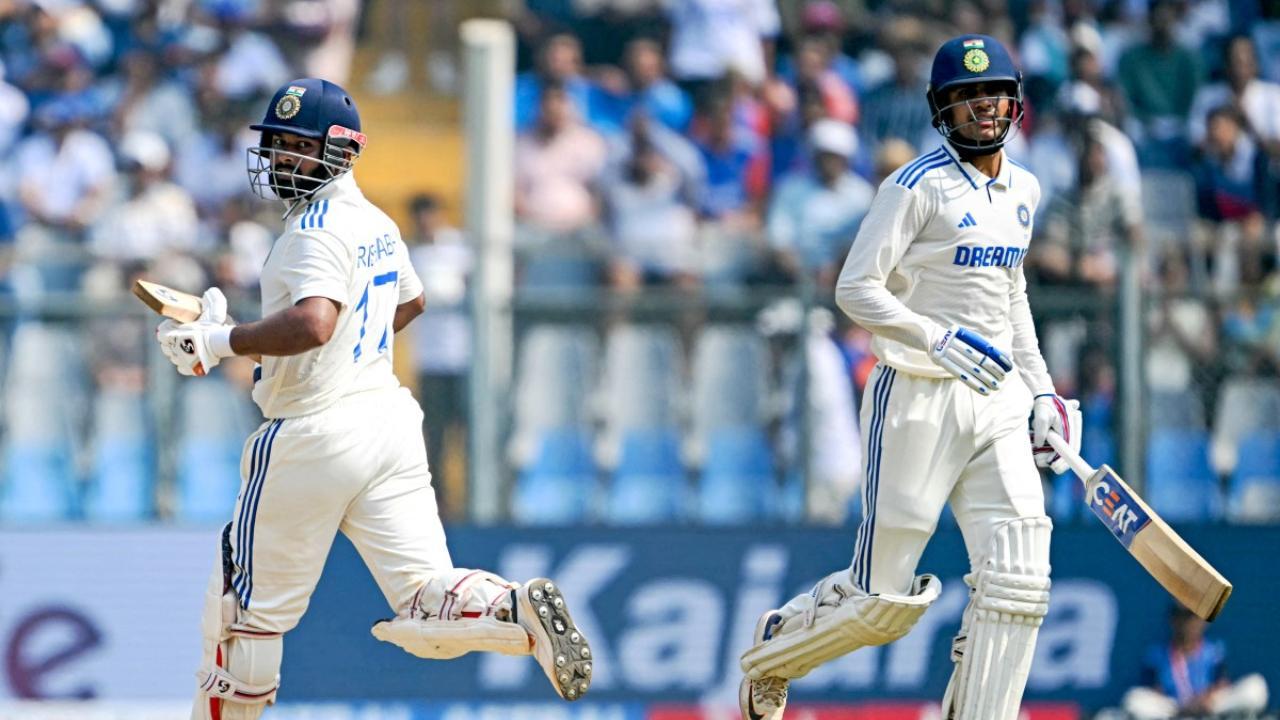 Gill, Pant fight back for India in third Test against NZ