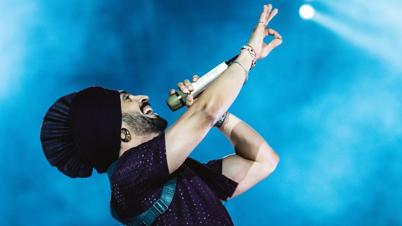 Diljit Dosanjh has an epic reaction as man hops on stage and proposes marriage to girlfriend - watch video