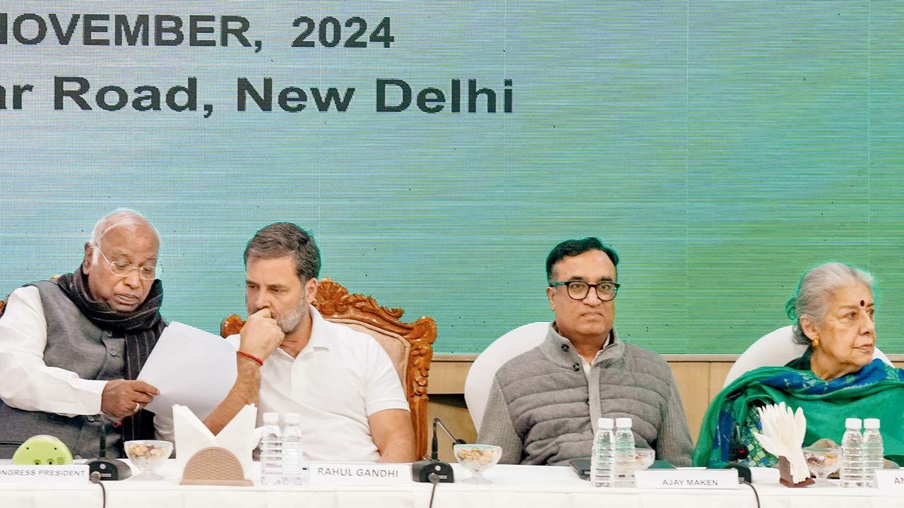 CWC discusses party’s poll performance