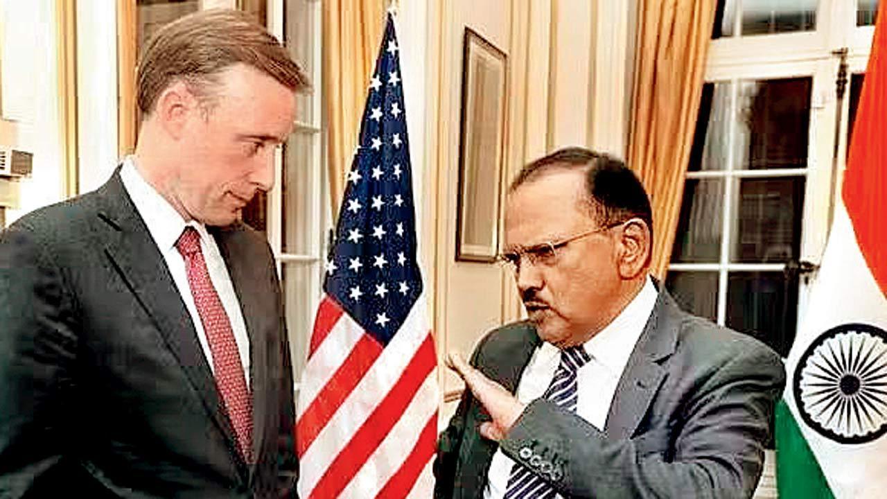 NSAs Doval, Jake Sullivan discuss defence cooperation