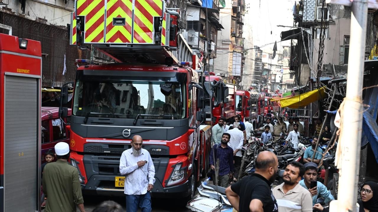 The cause of the blaze was yet to be ascertained, the officials said