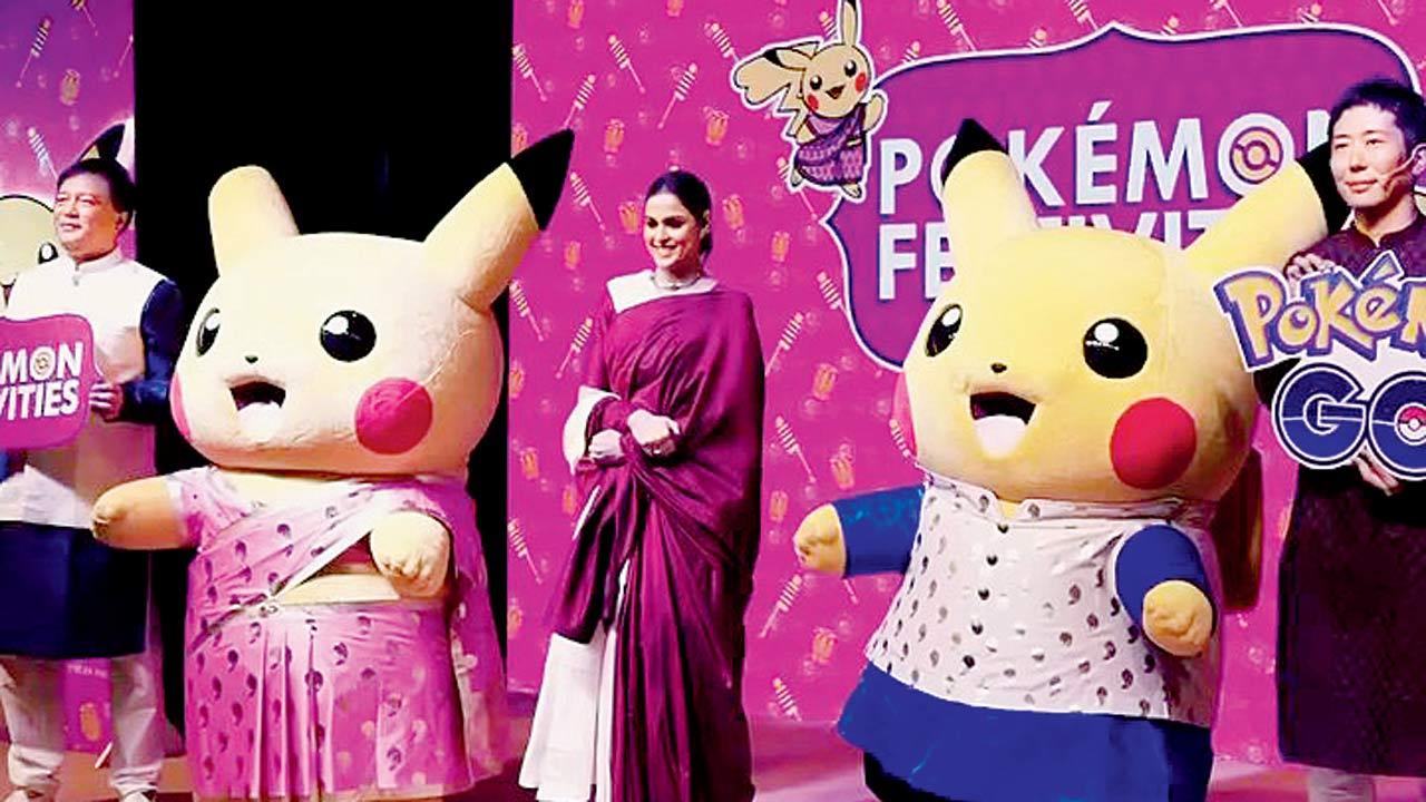 The limited edition traditional avatars of Pikachu. Pic Courtesy/Instagram