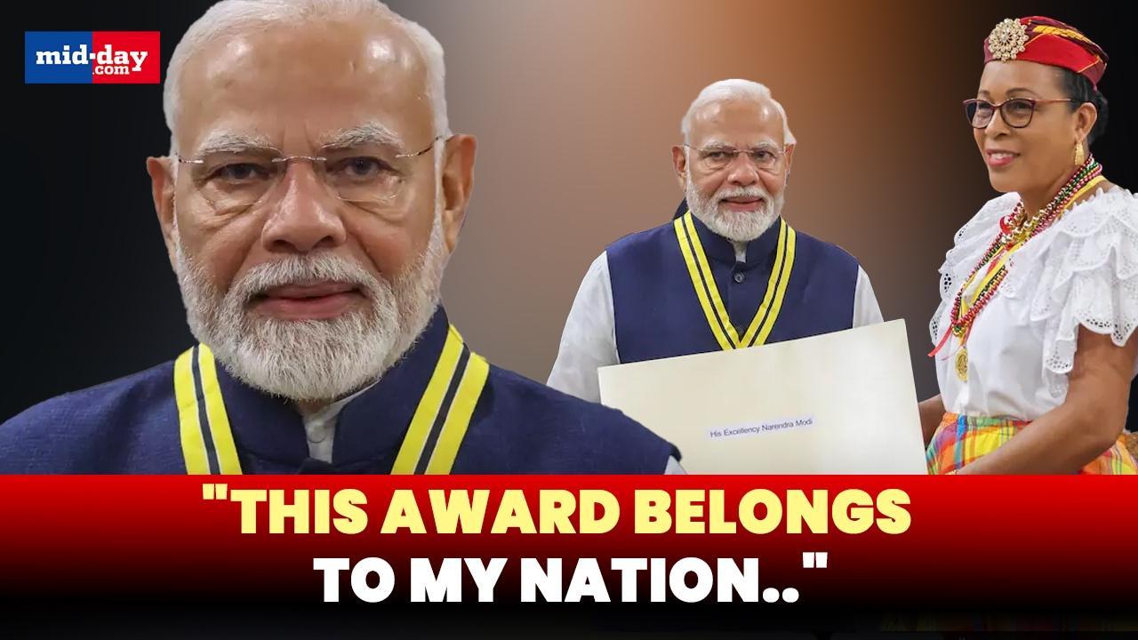 PM Modi conferred with top honors from Guyana, Barbados, and Dominica