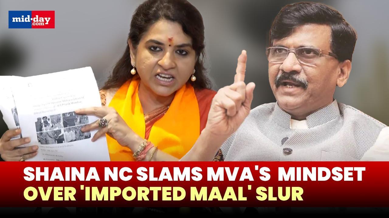 Shanina NC slams Sanjay Raut, MVA over Sawant's derogatory 'Imported