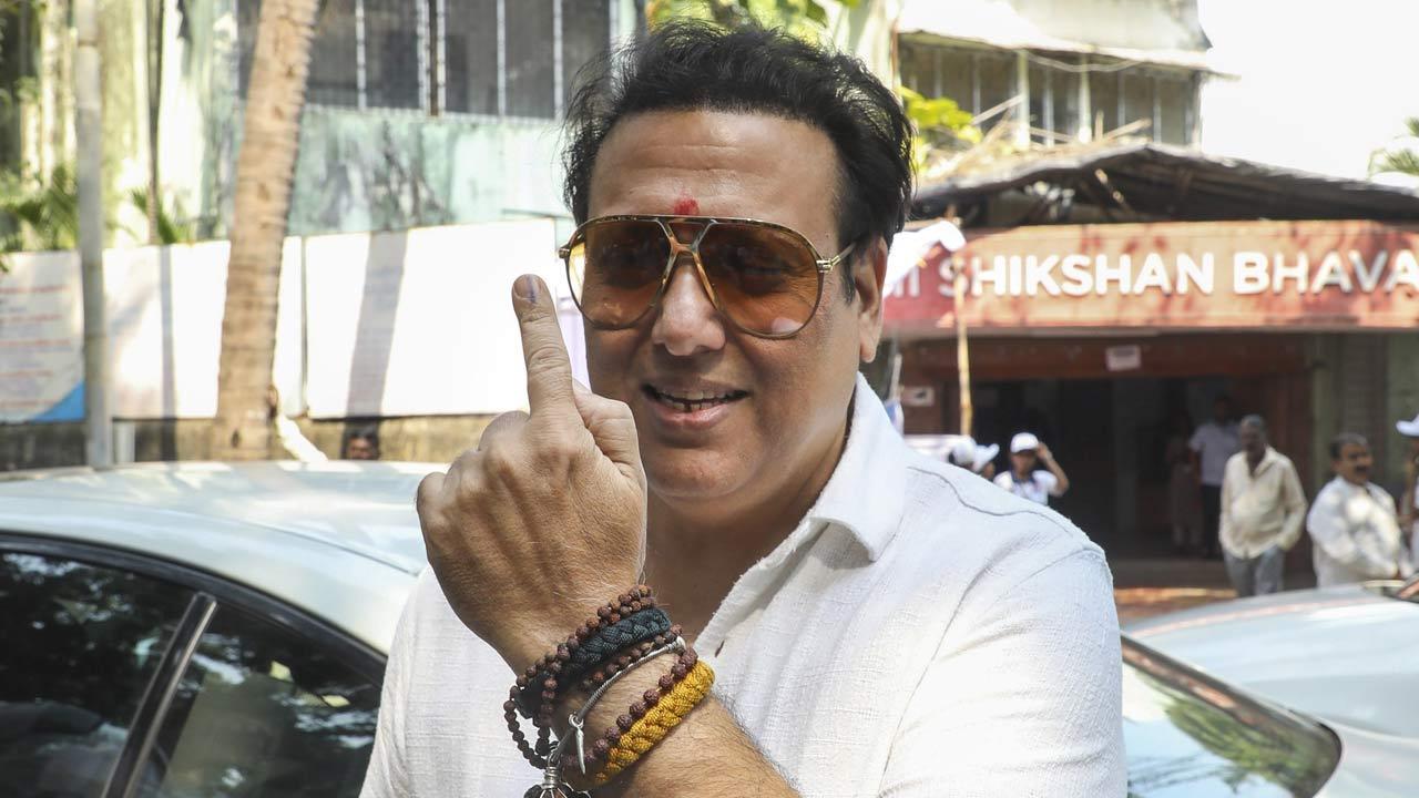 Govinda casts his vote in Maharashtra Elections 2024, shares health update