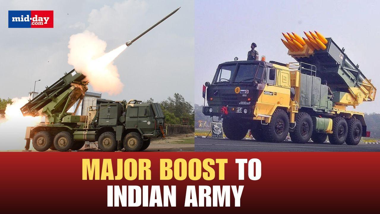 DRDO successfully conducts flight tests of Guided Pinaka Weapon System