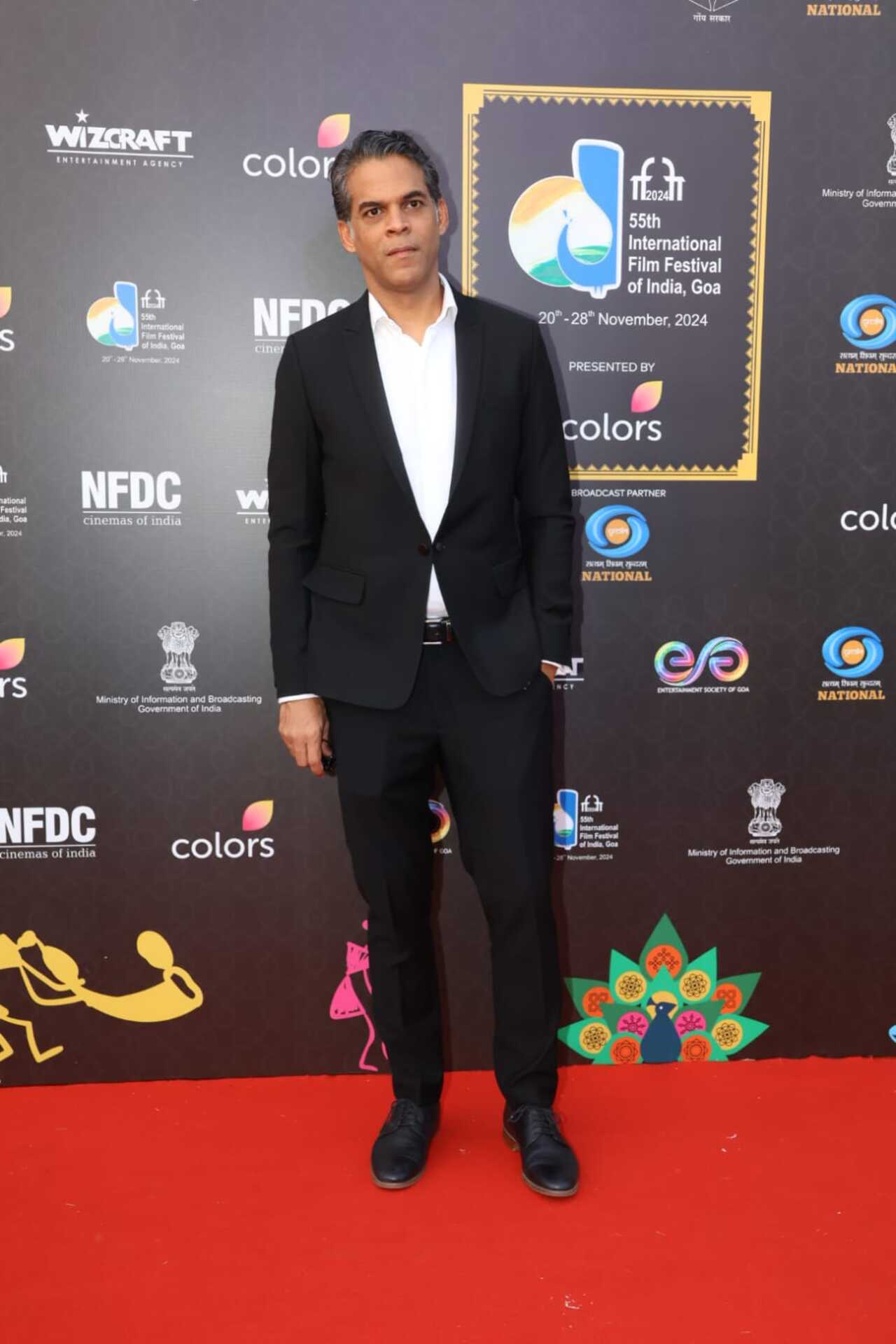 Filmmaker Vikramaditya Motwane at the closing ceremony red carpet