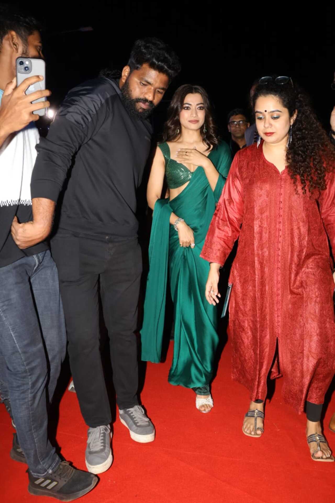 Rashmika Mandanna arrived in a stunning look for the closing ceremony