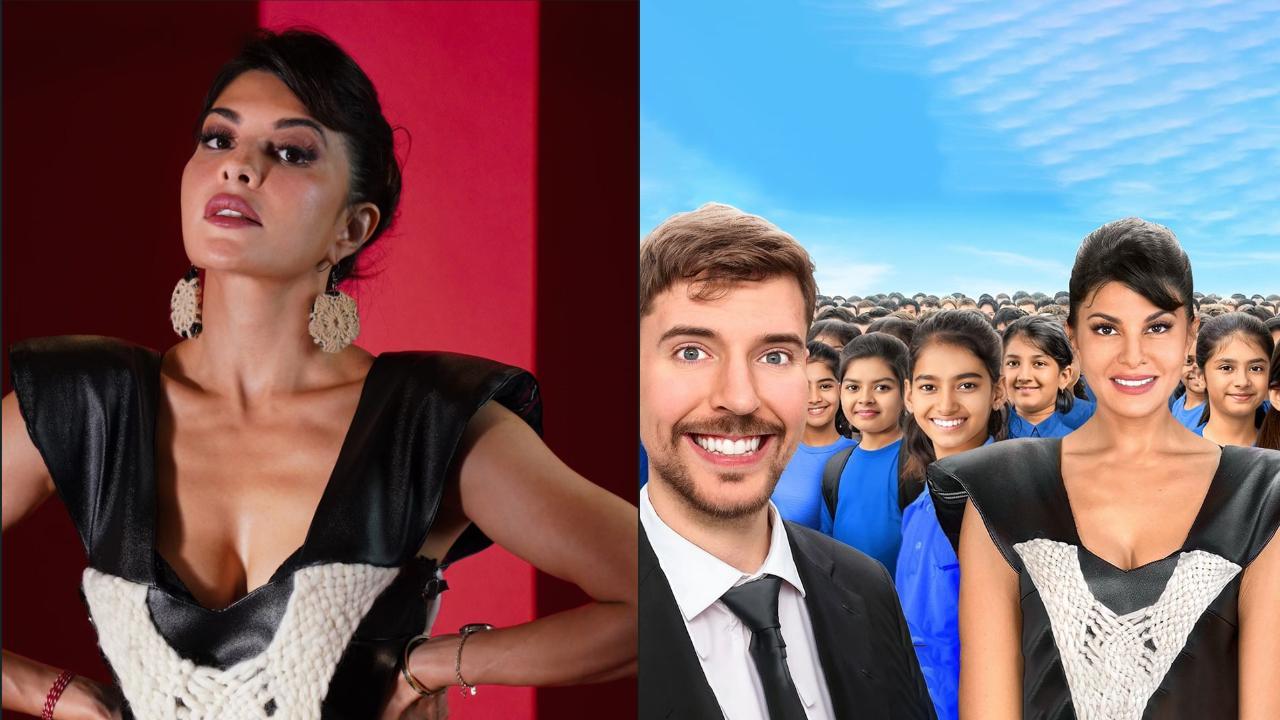 Jacqueliene Fernandez joins hands with YouTube star Mr Beast, supports Udayan Care's designer